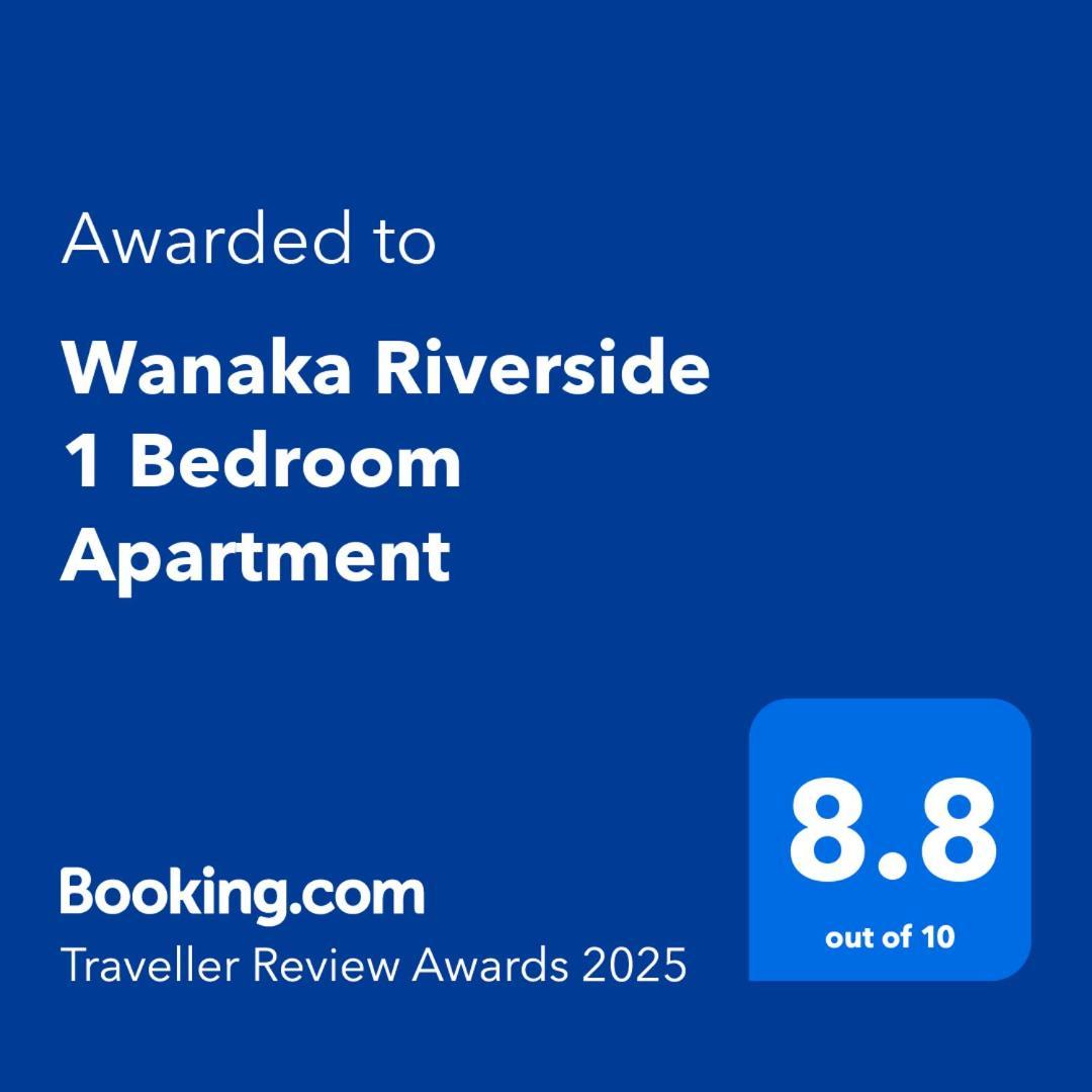 Wanaka Riverside 1 Bedroom Apartment Exterior foto
